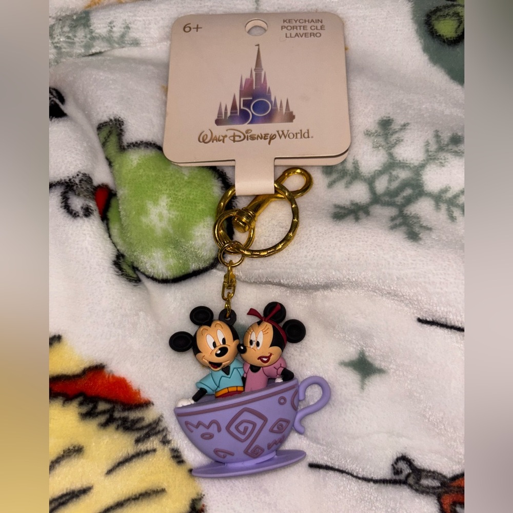 Disney 50th anniversary keychain